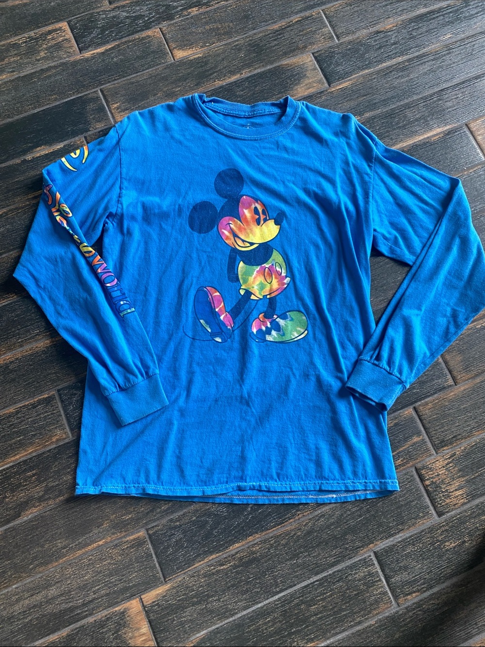 Long Sleeve Mickey Mouse Graphic Tee